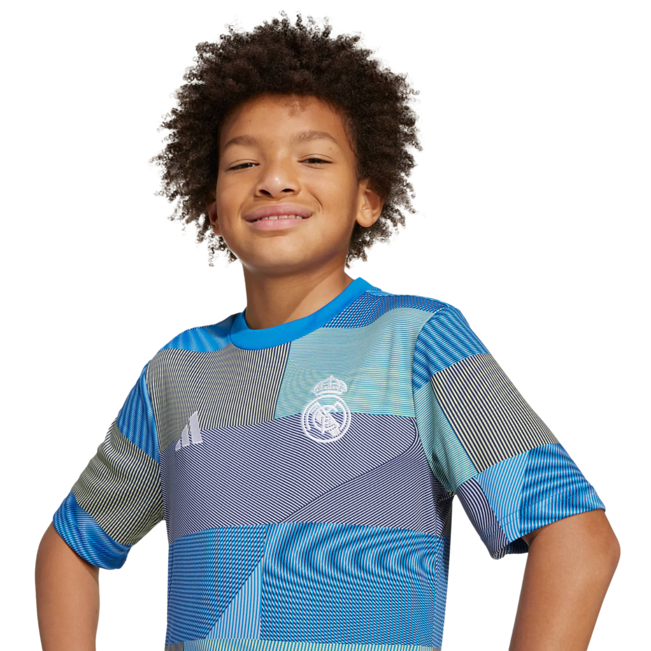 adidas Real Madrid 25/26 Pre-match Jersey Immagine 4 di 4. Tocca per aprire la galleria fotografica.