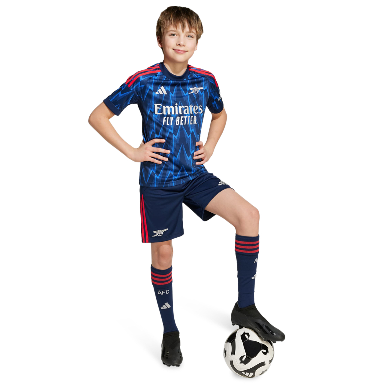 adidas Arsenal 25/26 Away Shorts Immagine 2 di 5. Tocca per aprire la galleria fotografica.