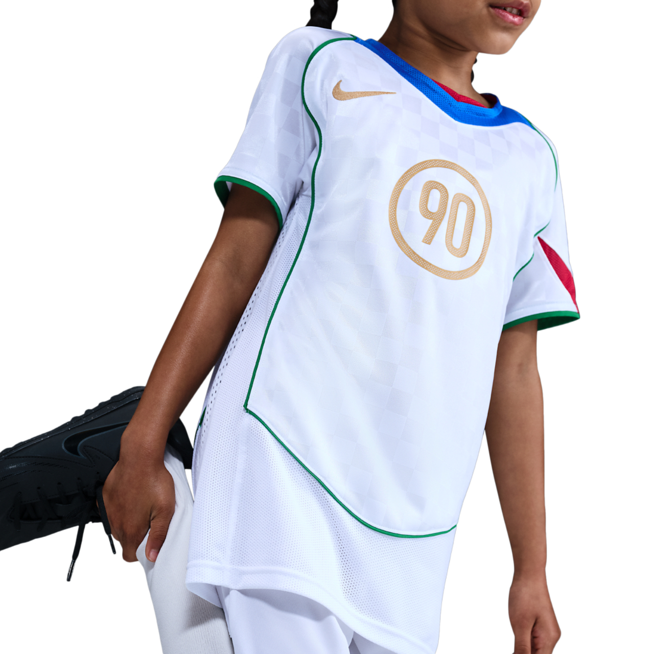 Nike Total 90 Dri-fit Football Shirt Image 3 of 5. Tap to open photo gallery.