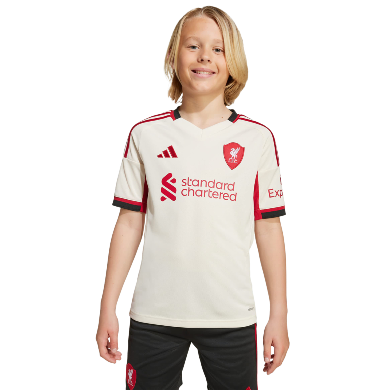 adidas Liverpool Fc 25/26 Away Jersey Afbeelding 1 van 4. Tik om de fotogalerij te openen..