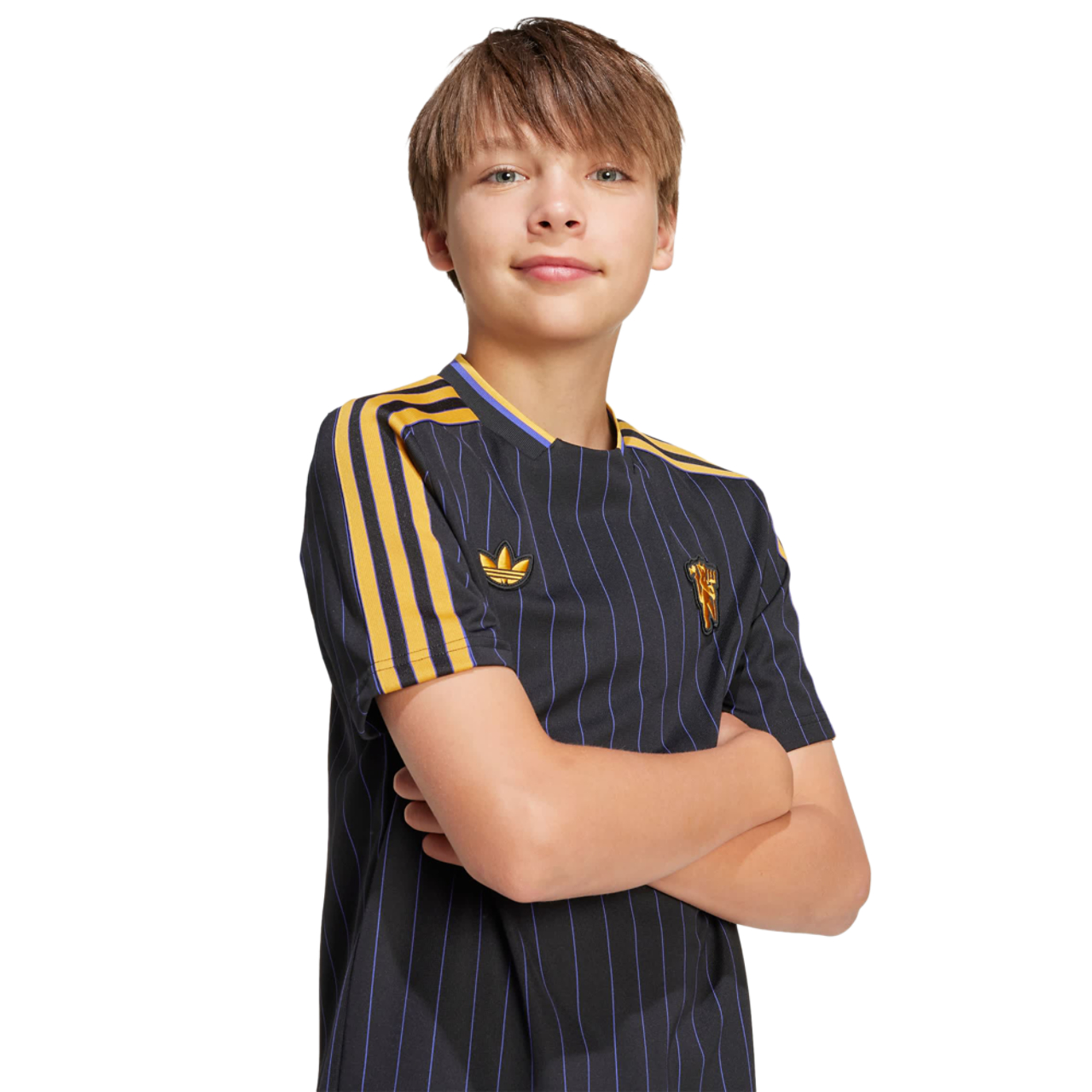 adidas Manchester United Terrace Icons Jersey Image 4 sur 4. Appuyez pour ouvrir la galerie de photos.