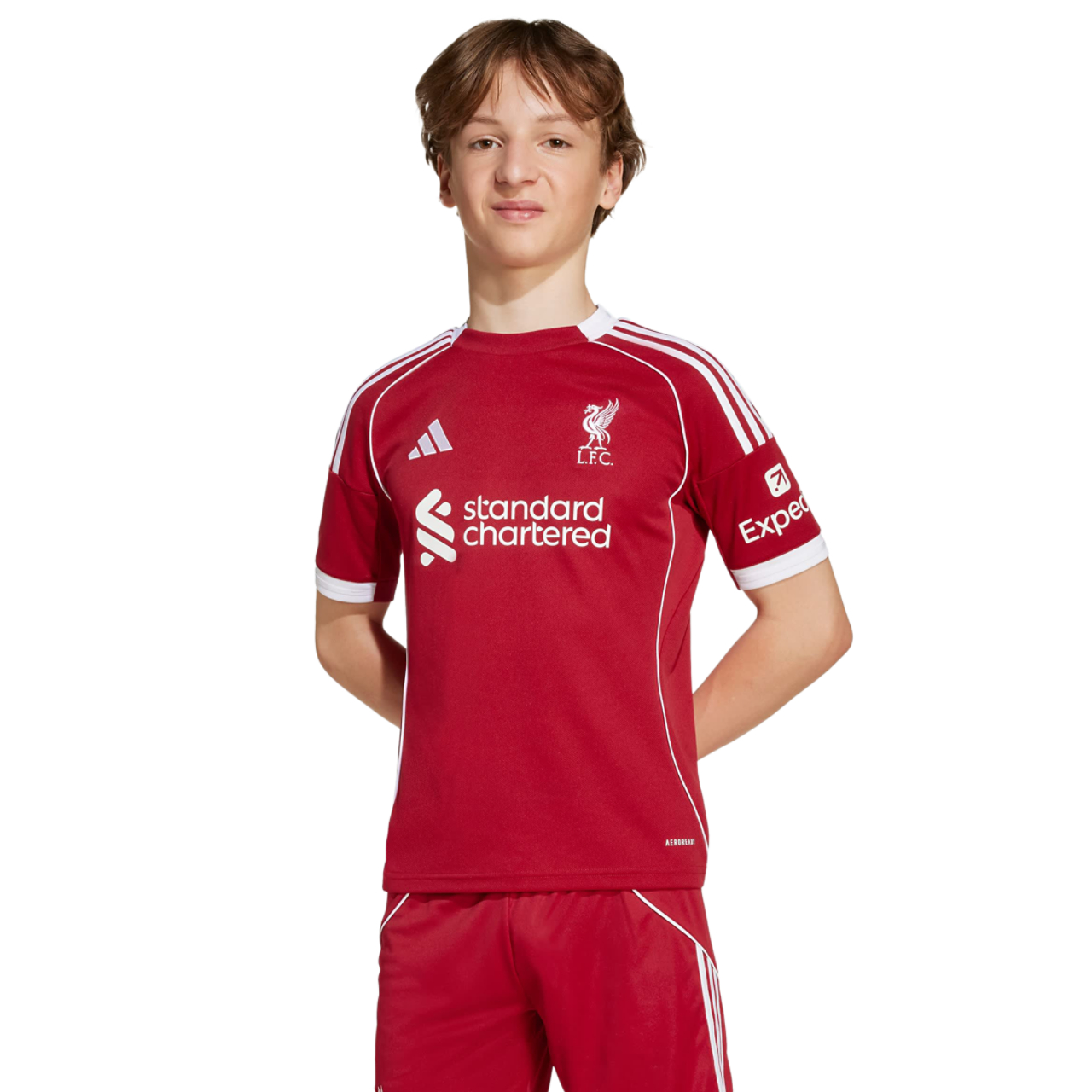 adidas Liverpool Fc 25/26 Home Jersey Immagine 1 di 4. Tocca per aprire la galleria fotografica.
