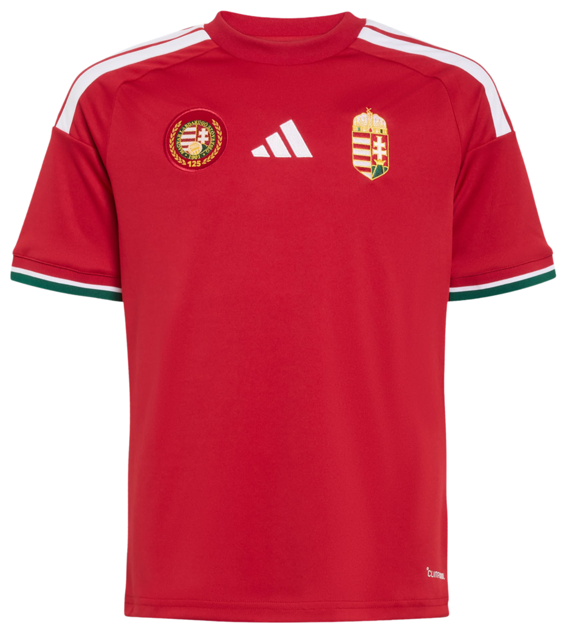 adidas Hungary 26 Home Jersey Image 1 of 2. Tap to open photo gallery.