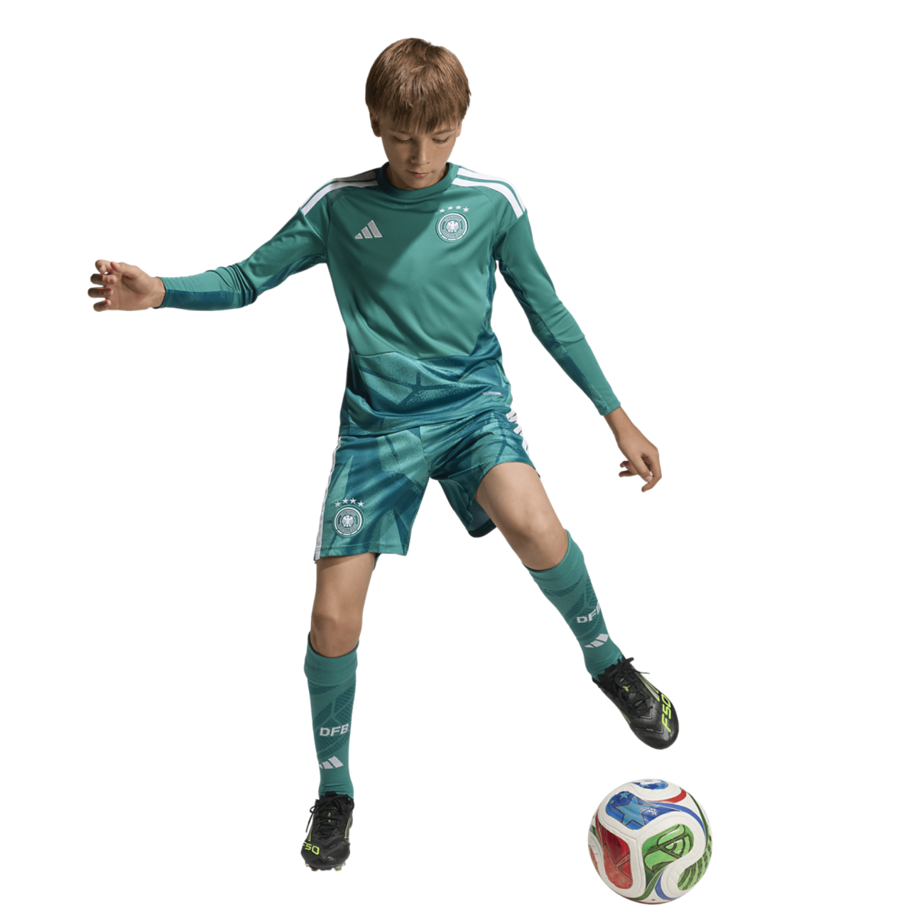 adidas Germany 26 Home Replica Goalkeeper Jersey Immagine 4 di 5. Tocca per aprire la galleria fotografica.