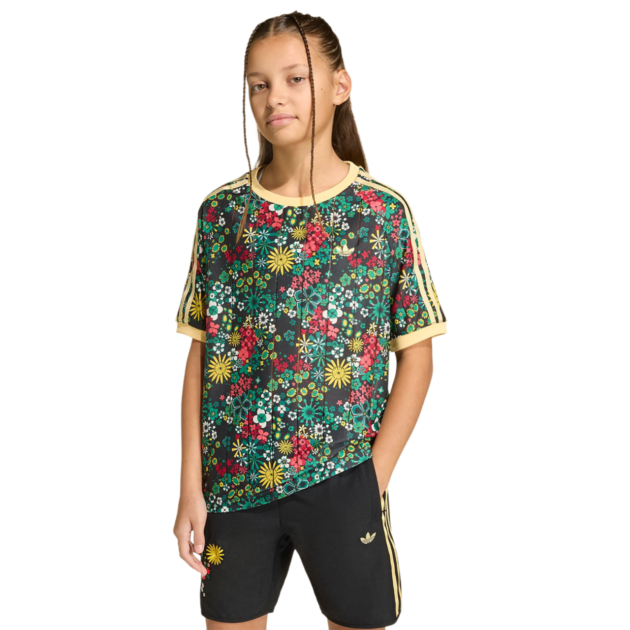adidas Originals X Liberty London T-shirt Immagine 1 di 4. Tocca per aprire la galleria fotografica.