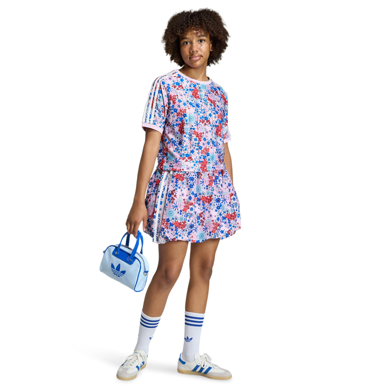 adidas Originals X Liberty London Balloon Skirt Immagine 2 di 4. Tocca per aprire la galleria fotografica.