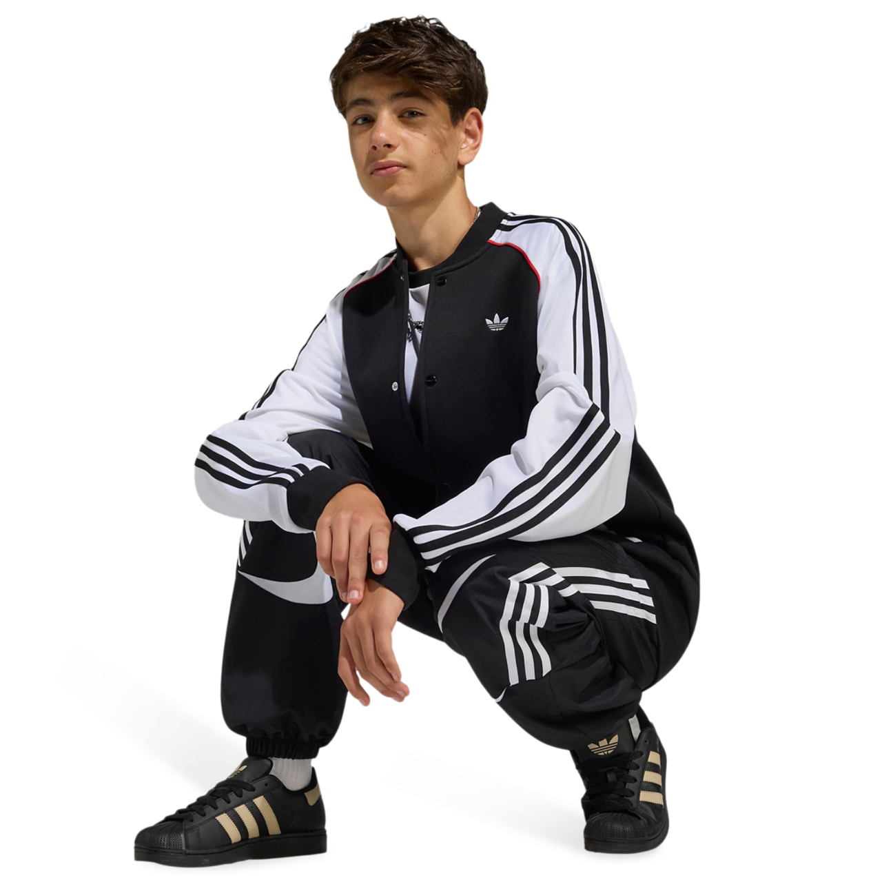 adidas Sst Loose Jacket Imagen 2 de 5. Toque para abrir la galería de fotos.