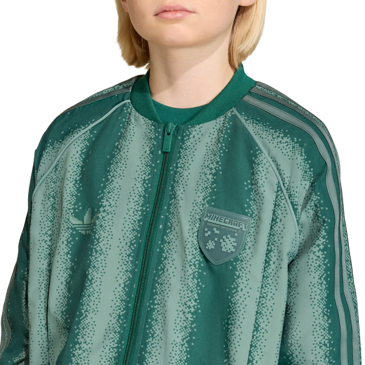 adidas Minecraft Sst Loose Track Top Afbeelding 4 van 5. Tik om de fotogalerij te openen..