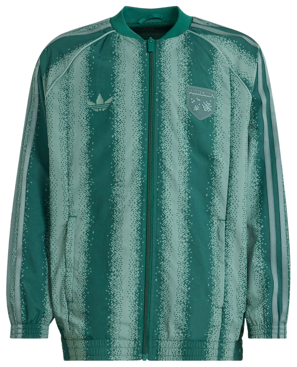 adidas Minecraft Sst Loose Track Top Afbeelding 5 van 5. Tik om de fotogalerij te openen..