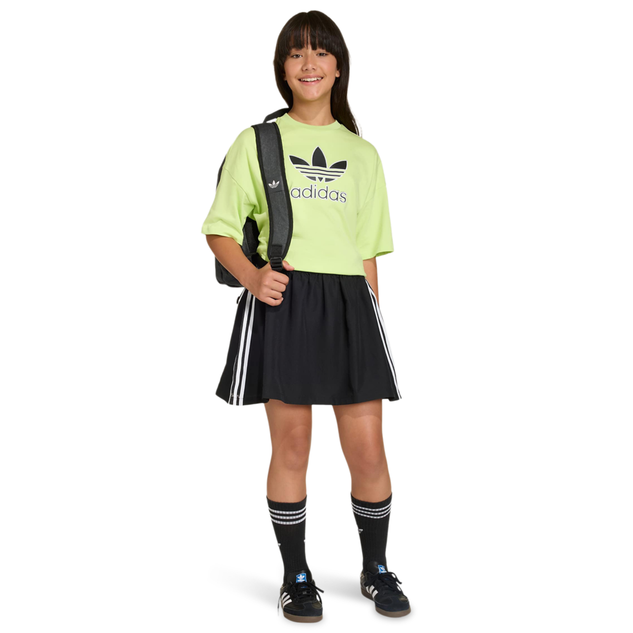 adidas Woven Regular Wide Skirt Immagine 2 di 4. Tocca per aprire la galleria fotografica.