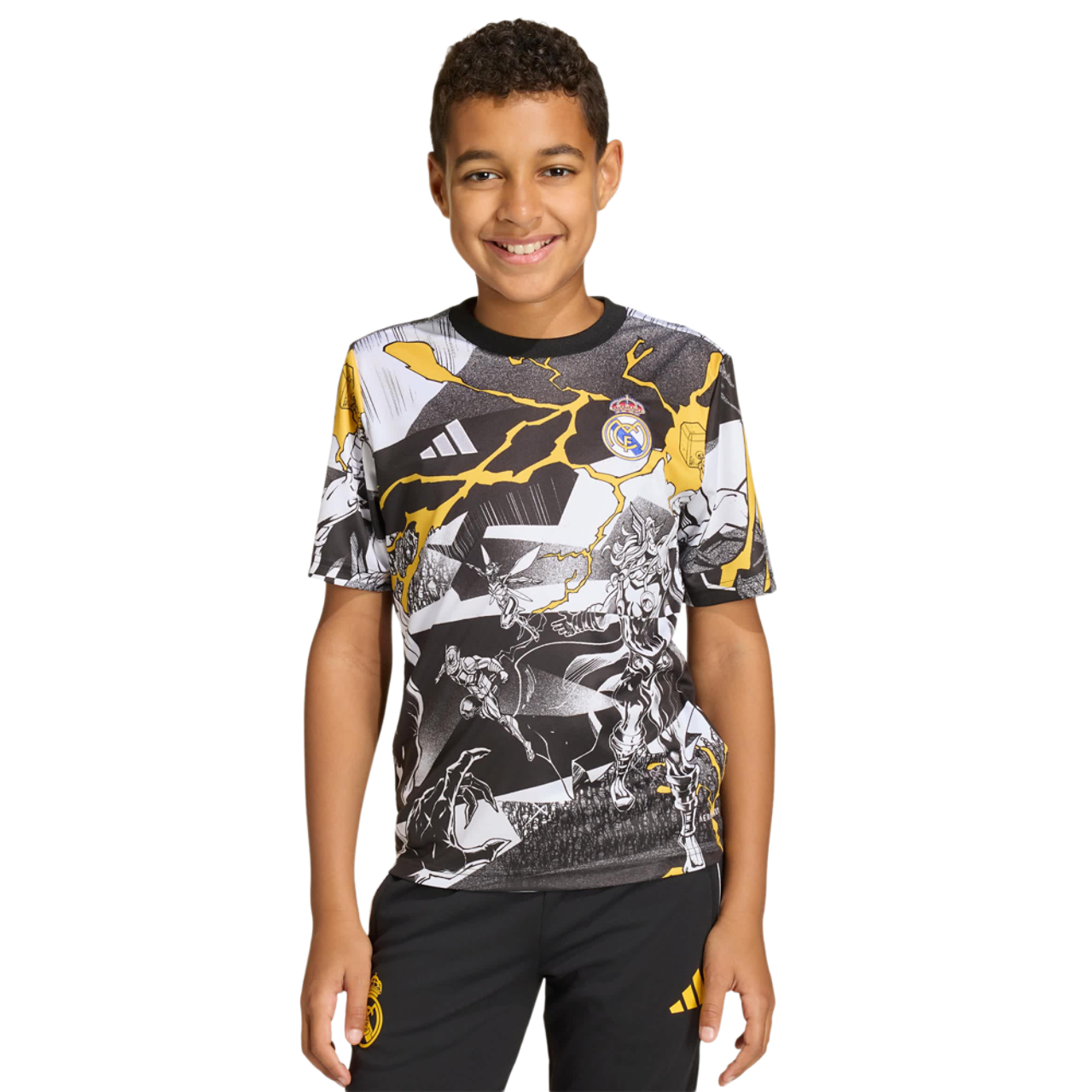 adidas Real Madrid Avengers 25/26 Prematch Shirt Imagen 1 de 6. Toque para abrir la galería de fotos.