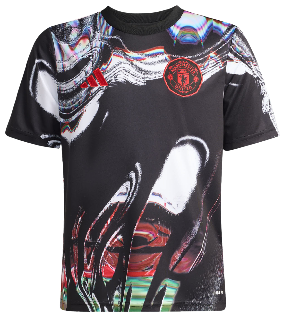 adidas Manchester United 25/26 Pre Match Jersey Image 5 of 6. Tap to open photo gallery.