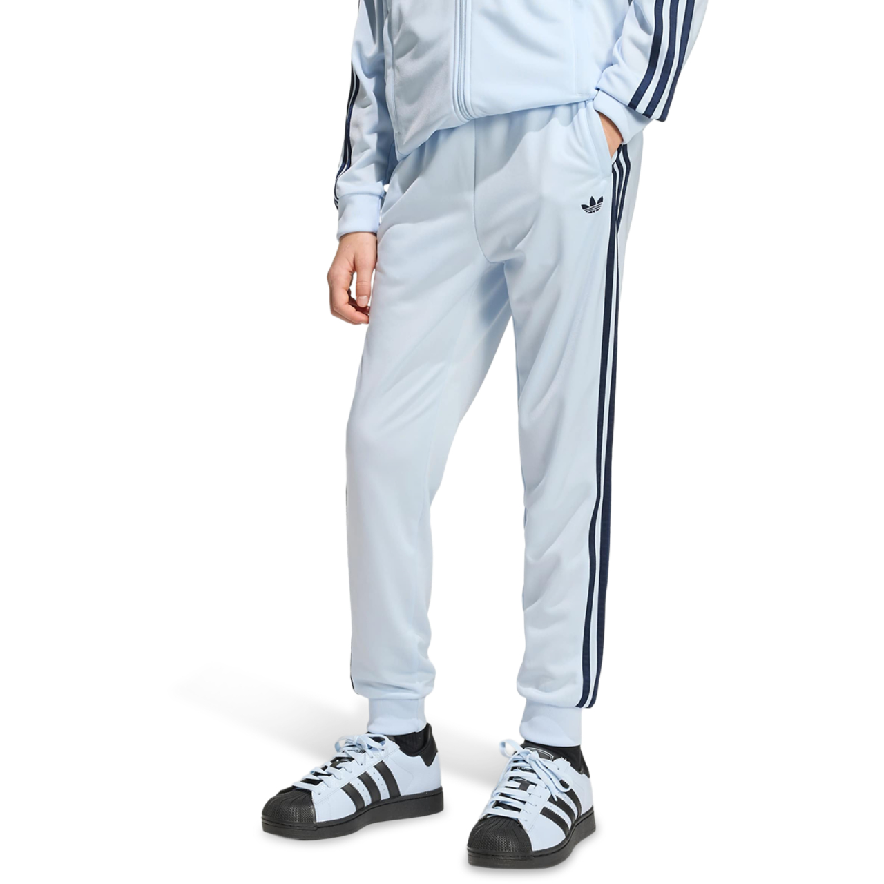 adidas Superstar Track Tracksuit Bottoms Bild 1 von 4. Antippen, um die Fotogalerie zu öffnen.
