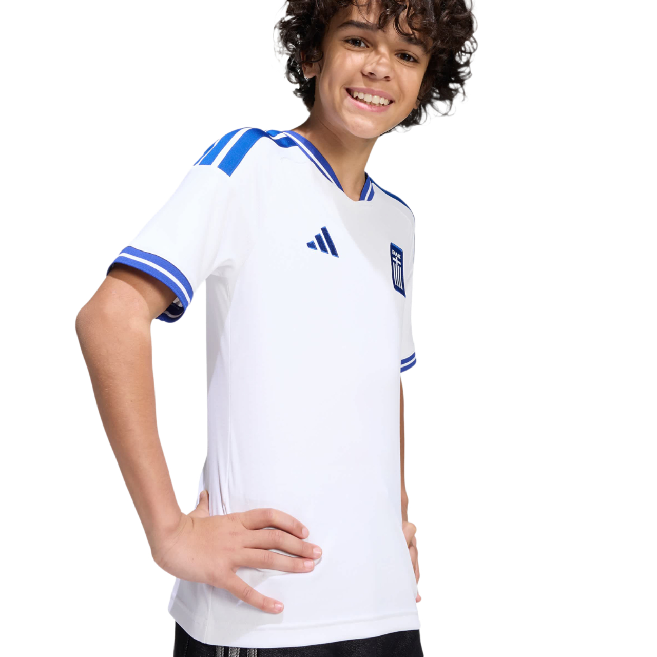 adidas Greece 26 Home Jersey Bild 4 von 4. Antippen, um die Fotogalerie zu öffnen.