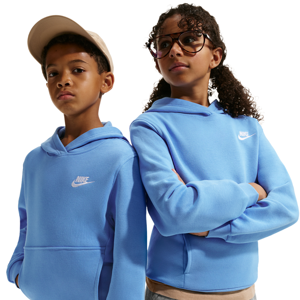 Nike Club Fleece Pullover Hoodie Image 1 of 4. Tap to open photo gallery.