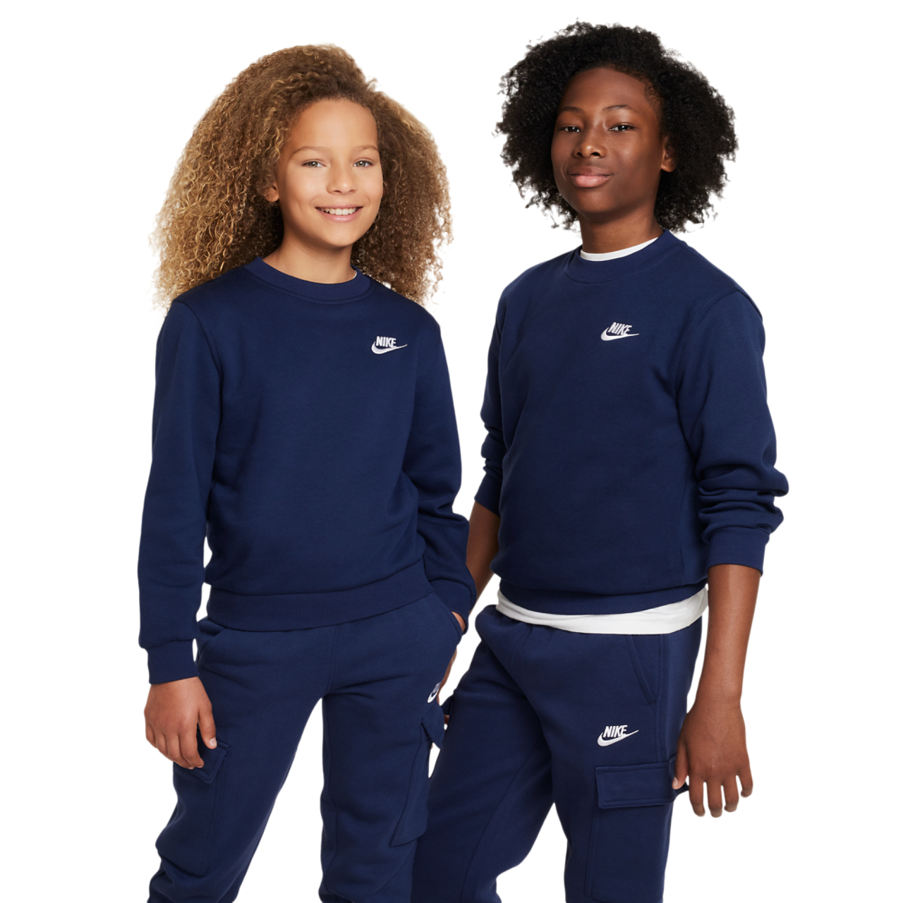 Nike Club Fleece Sweatshirt Image 1 of 4. Tap to open photo gallery.