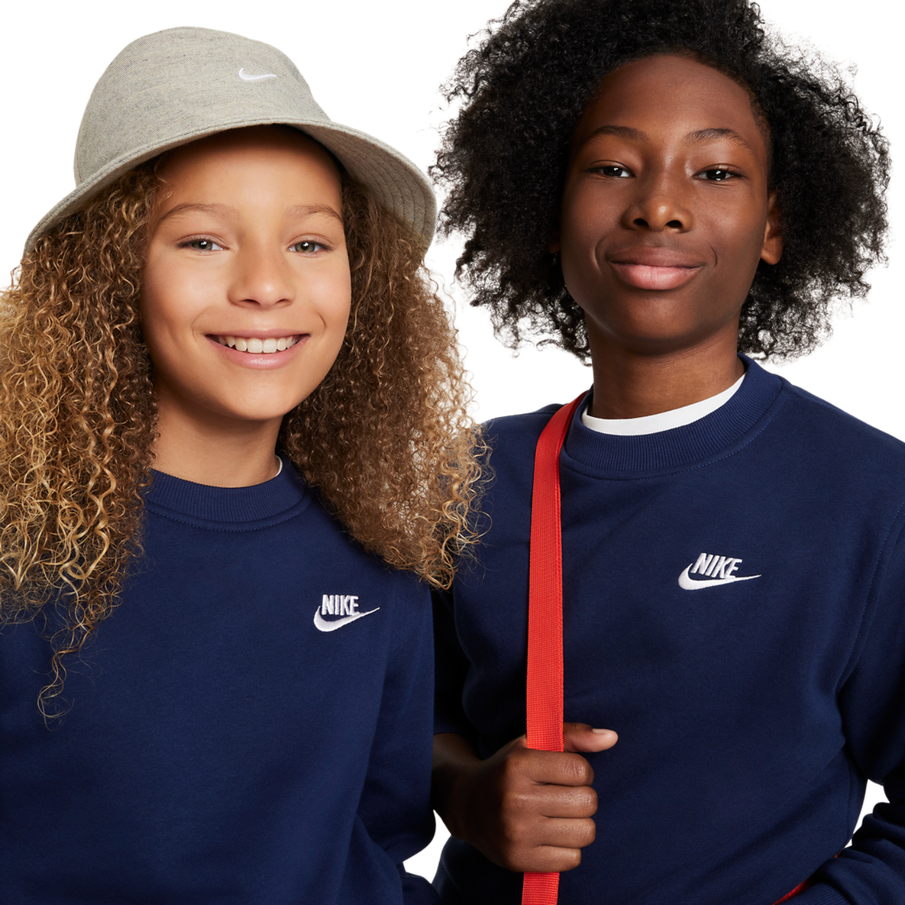Nike Club Fleece Sweatshirt Image 3 of 4. Tap to open photo gallery.