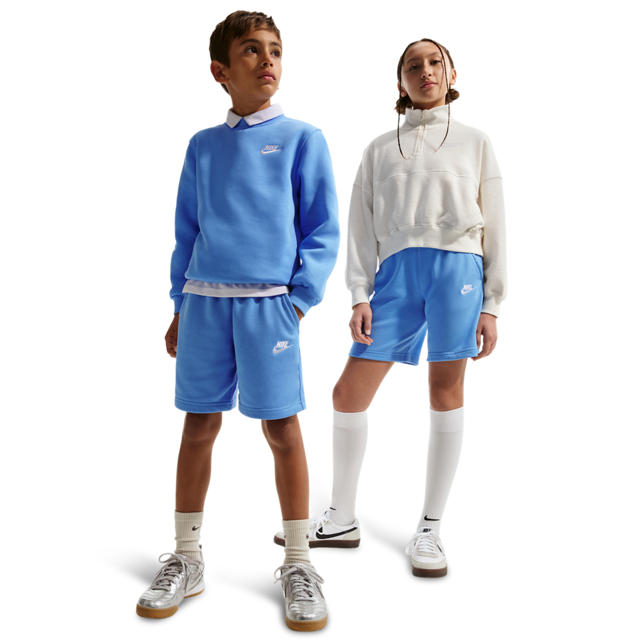 Nike Club Fleece French Terry Shorts Imagen 4 de 4. Toque para abrir la galería de fotos.