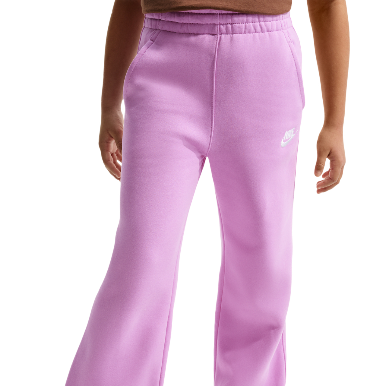 Nike Club Fleece Wide-leg Trousers Imagen 4 de 5. Toque para abrir la galería de fotos.