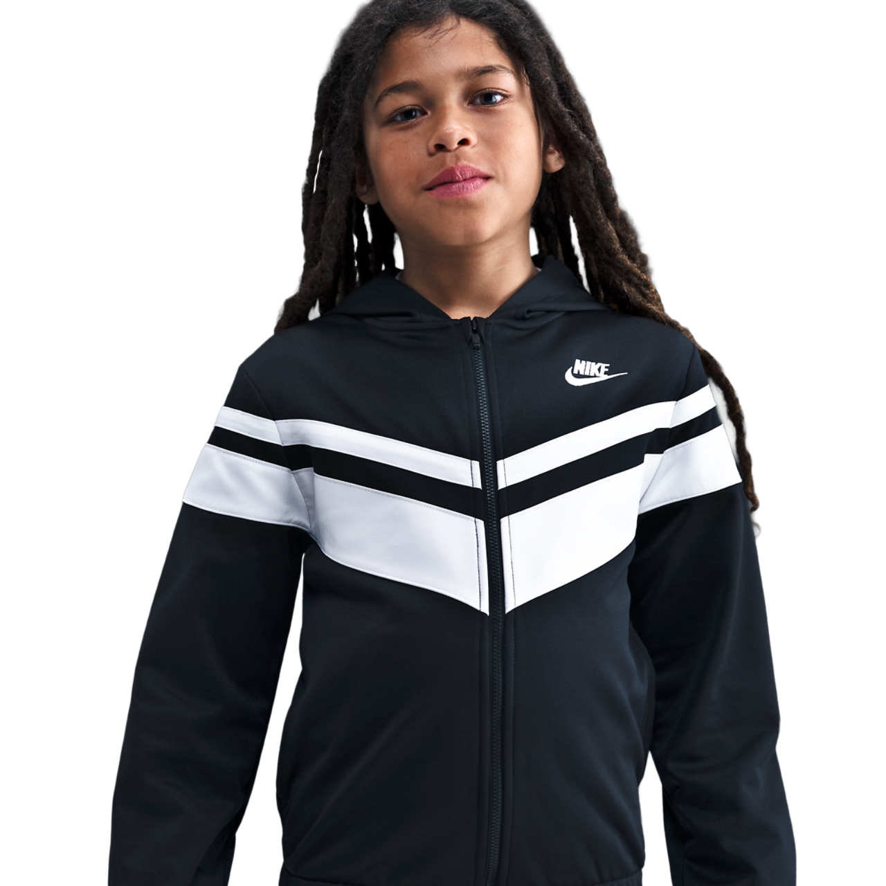 Nike Dri-fit Hooded Tracksuit Afbeelding 2 van 4. Tik om de fotogalerij te openen..
