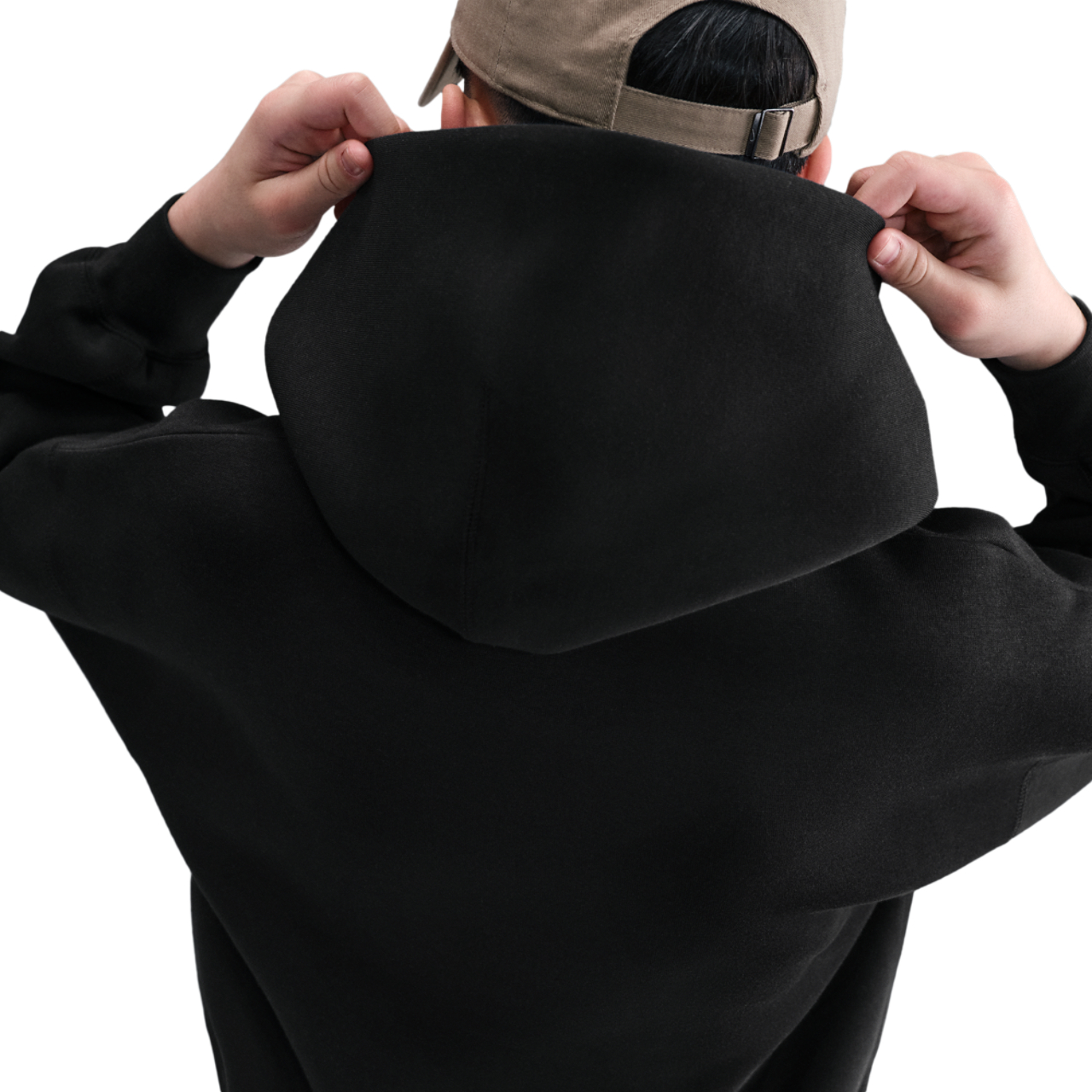 Nike Tech Fleece Oversized Pullover Hoodie Image 2 of 4. Tap to open photo gallery.