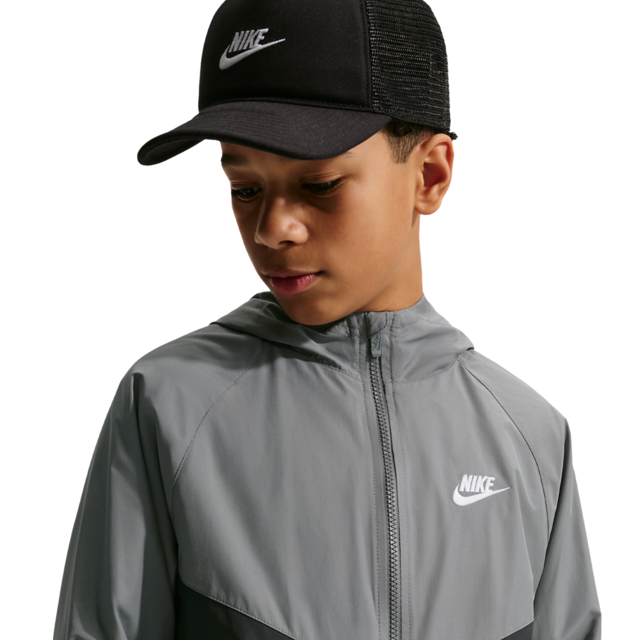 Nike Windrunner Hooded Repel Jacket Image 3 of 4. Tap to open photo gallery.