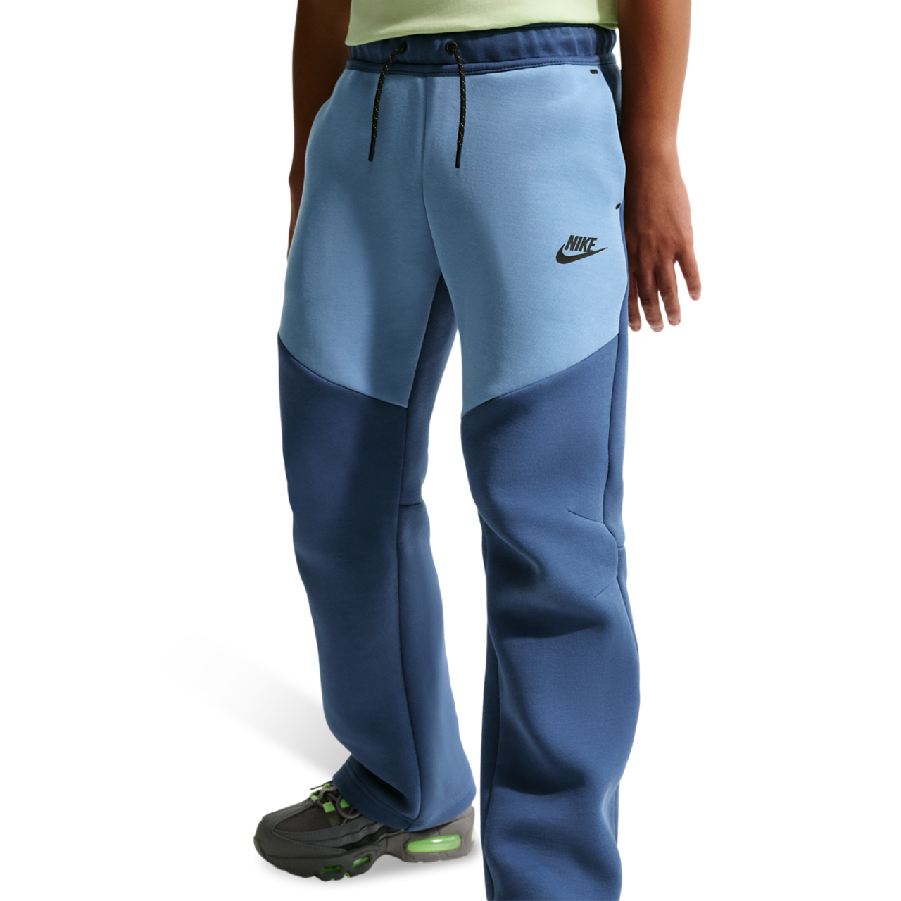 Nike Tech Fleece Open-hem Trousers Image 1 of 4. Tap to open photo gallery.