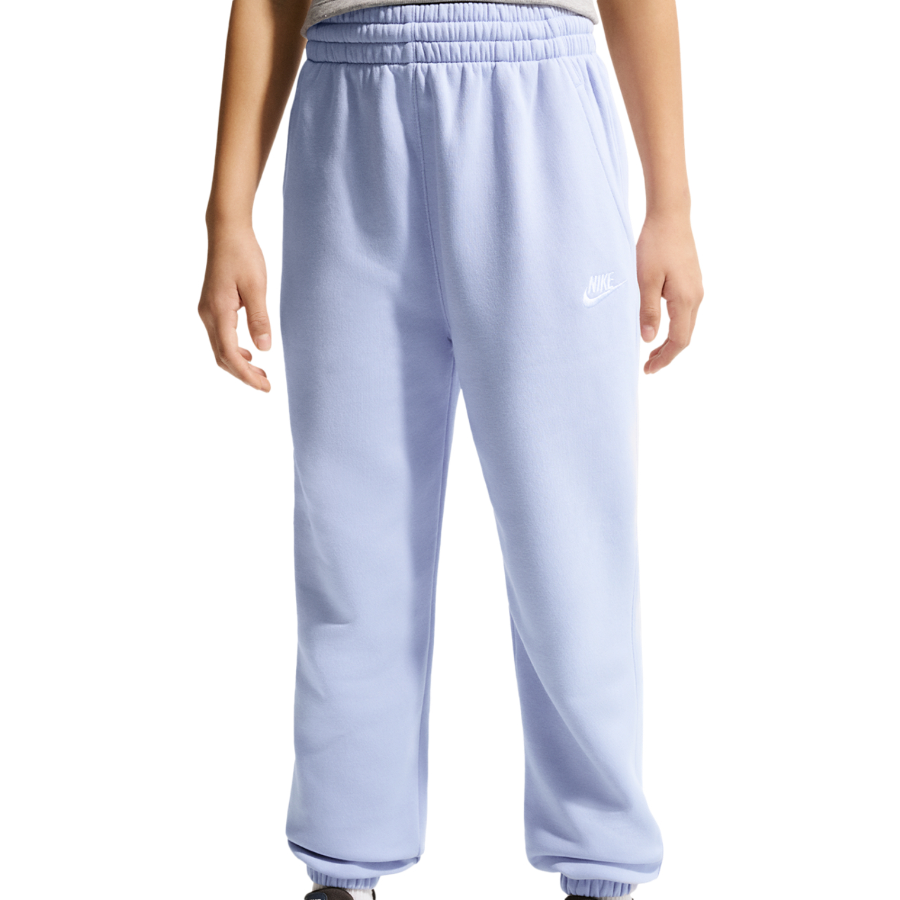 Nike Sportswear Club Fleece Loose Trousers Image 1 of 5. Tap to open photo gallery.