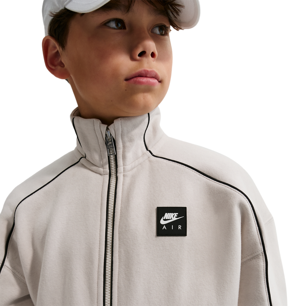 Nike Air Fleece Tracksuit Jacket Afbeelding 4 van 7. Tik om de fotogalerij te openen..