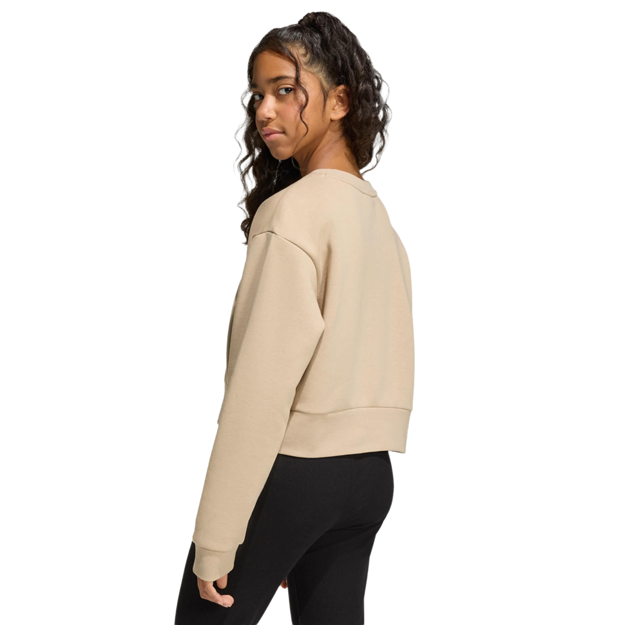 adidas Boxy Crew Sweatshirt Imagen 4 de 4. Toque para abrir la galería de fotos.