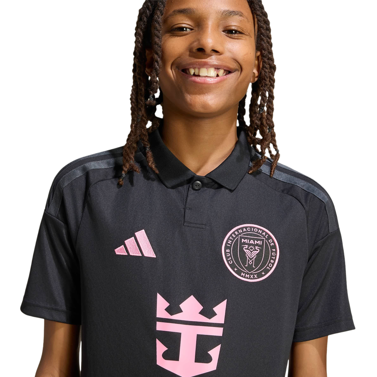 adidas Inter Miami Cf Away Jersey Kids Immagine 3 di 4. Tocca per aprire la galleria fotografica.