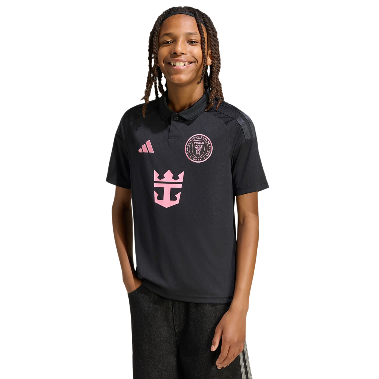 adidas Inter Miami Cf Away Jersey Kids Messi Immagine 1 di 4. Tocca per aprire la galleria fotografica.