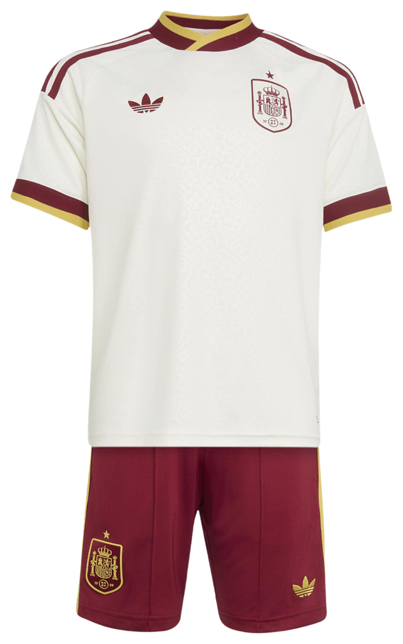 adidas Spain 26 Away Youth Kit Immagine 1 di 4. Tocca per aprire la galleria fotografica.