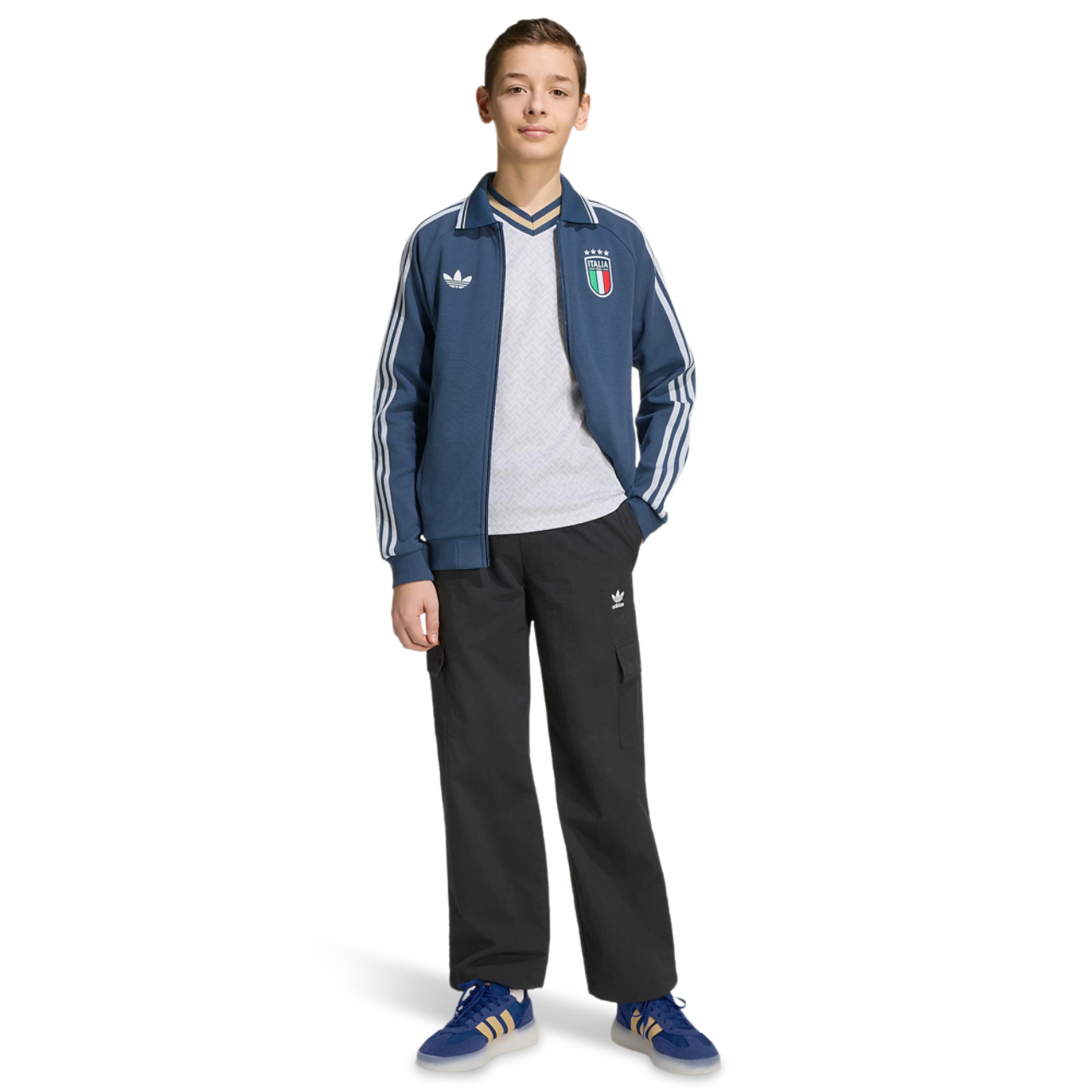 adidas Italy Away Anthem Jacket Immagine 2 di 4. Tocca per aprire la galleria fotografica.