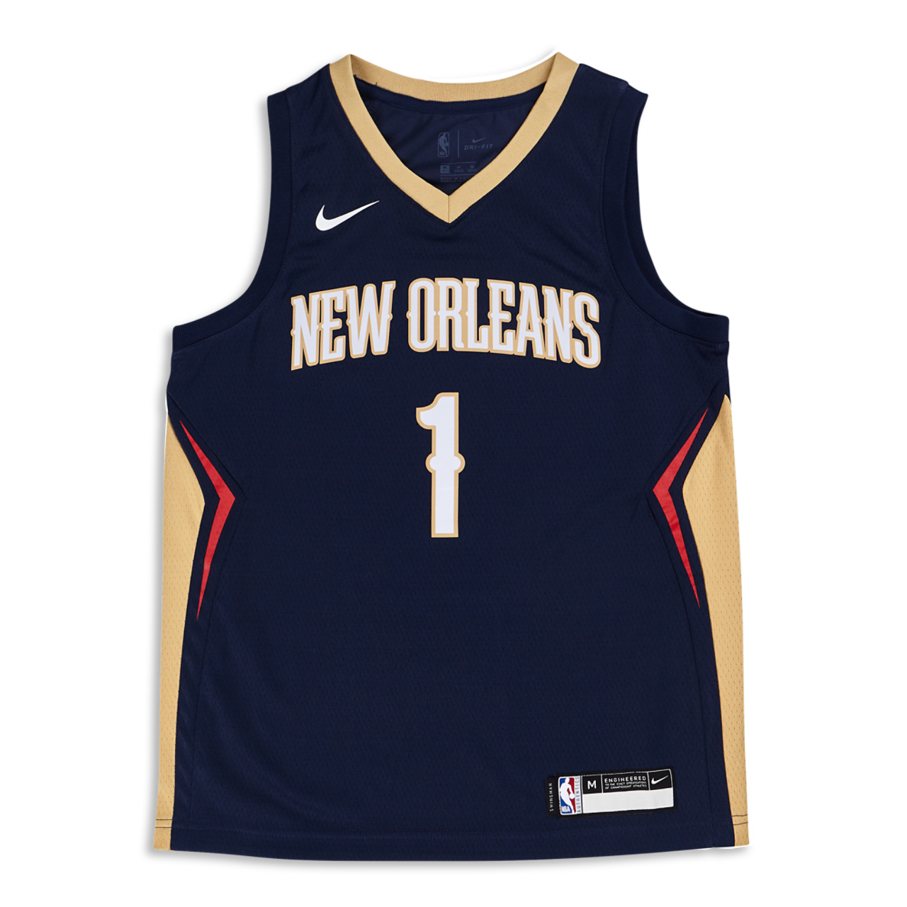 Nike NBA Icon Swingman New Orleans Pelicans williamson Zion Imagen 1 de 2. Toque para abrir la galería de fotos.