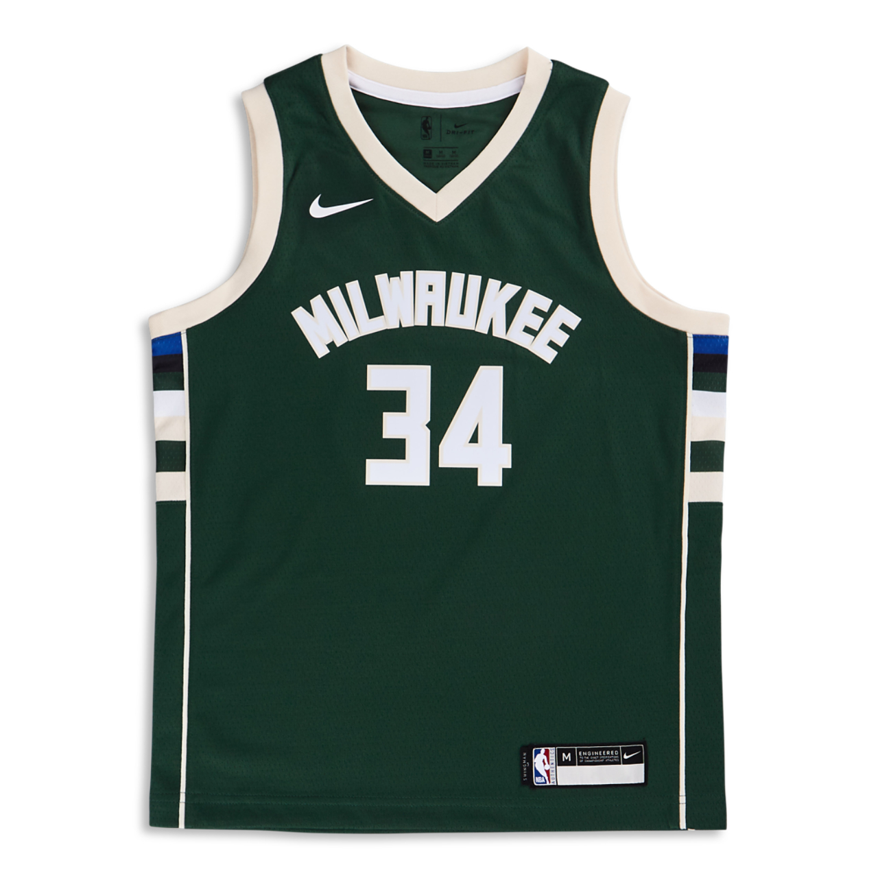 Nike NBA Icon Swingman Milwaukee Bucksantetokounmpo Giannis Imagen 1 de 2. Toque para abrir la galería de fotos.