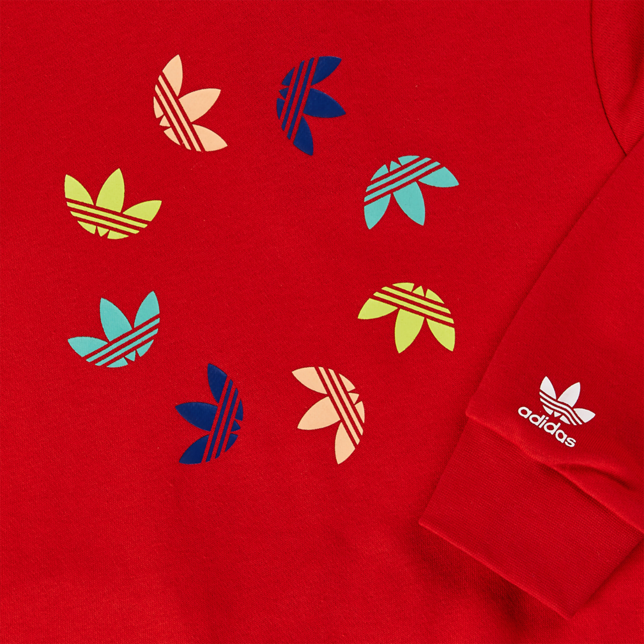 adidas Adicolor Bold Over The Head Hoody Image 3 of 3. Tap to open photo gallery.