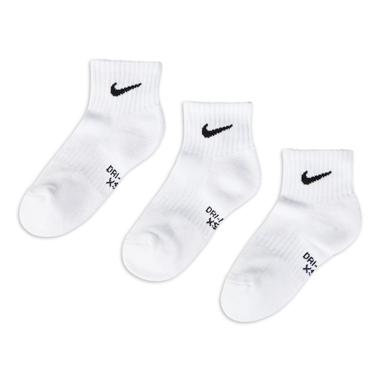 Nike Kids Ankle 3 Pack Image 1 of 2. Tap to open photo gallery.