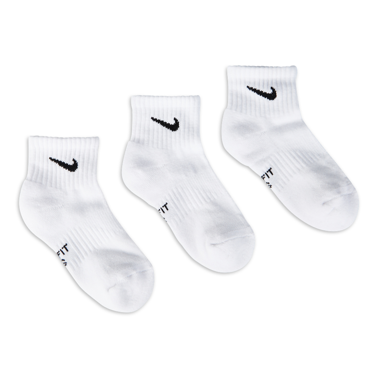 Nike Kids Ankle 3 Pack Image 2 of 2. Tap to open photo gallery.