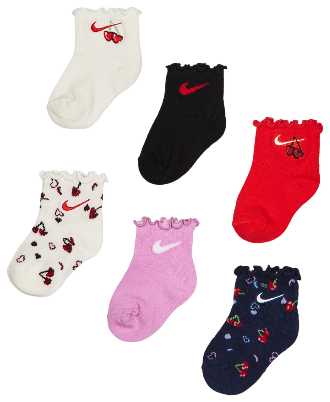 Nike Kids Crew 6 Pack Image 1 of 2. Tap to open photo gallery.