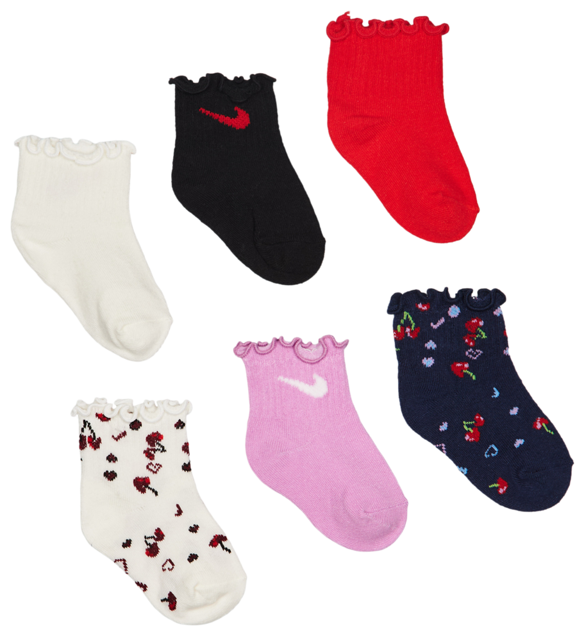 Nike Kids Crew 6 Pack Image 2 of 2. Tap to open photo gallery.