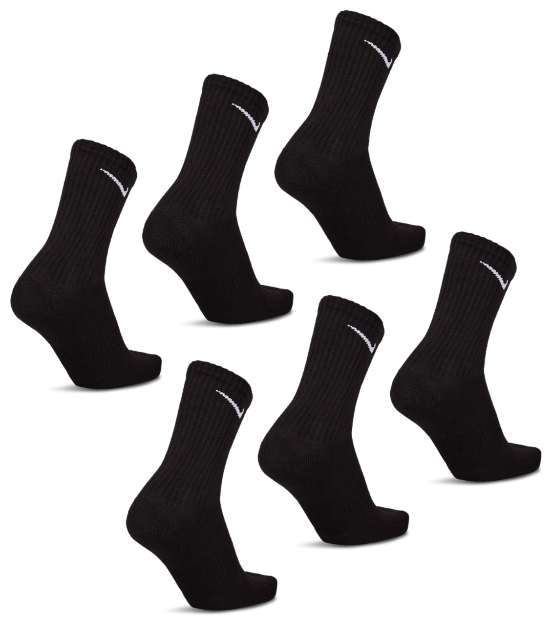 Nike Everyday Cushioned Crew 6 Pack Image 2 of 2. Tap to open photo gallery.