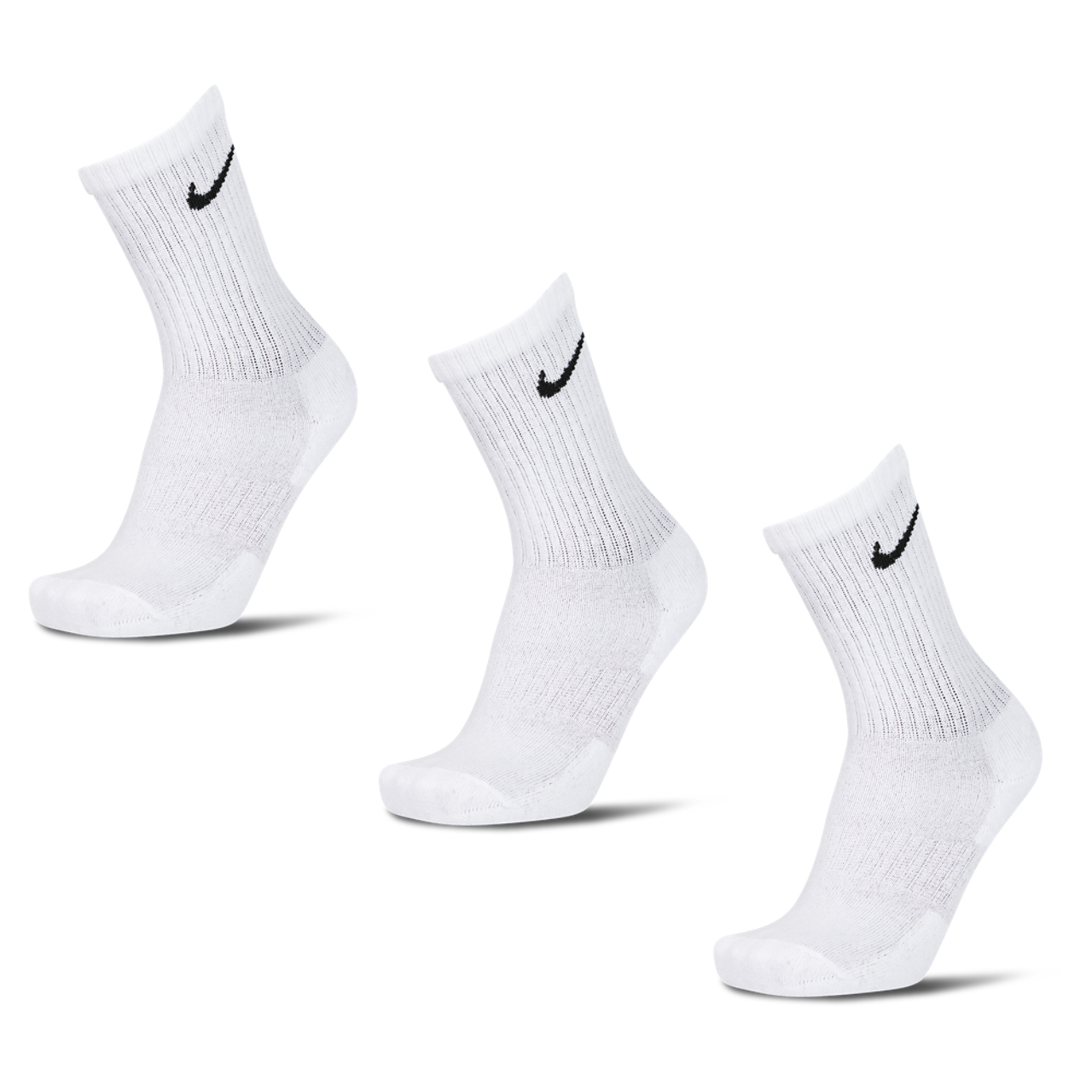 Nike Everyday Cushioned Crew 3 Pack Bild 1 von 2. Antippen, um die Fotogalerie zu öffnen.