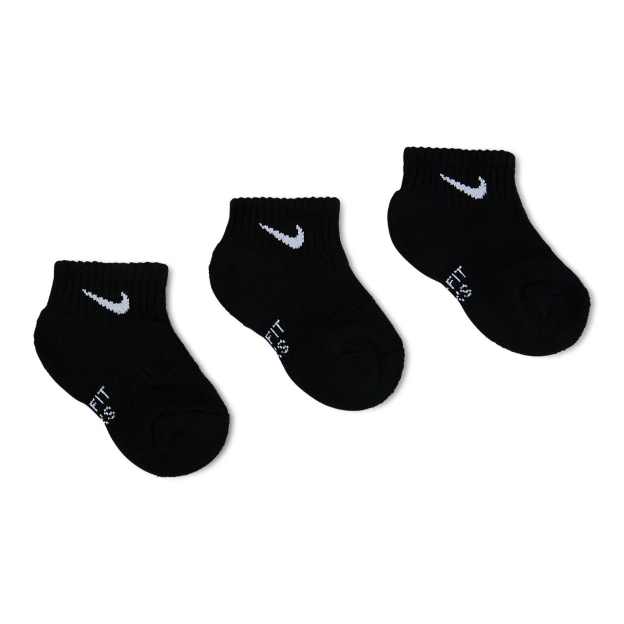 Nike Kids Drifit Performance Ankle 3Pack Imagen 2 de 2. Toque para abrir la galería de fotos.