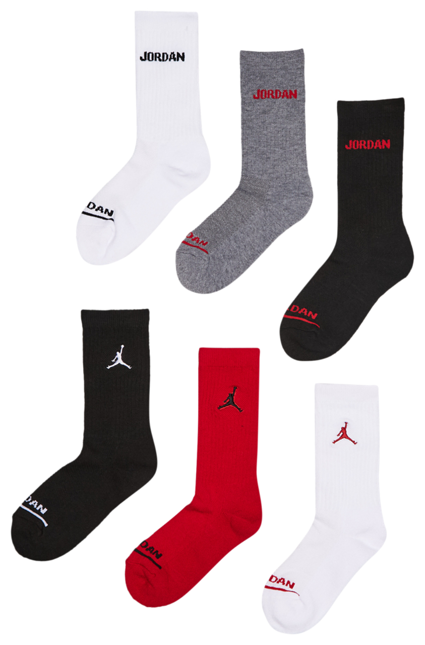 Jordan Kids Crew 6 Pack Image 1 sur 2. Appuyez pour ouvrir la galerie de photos.