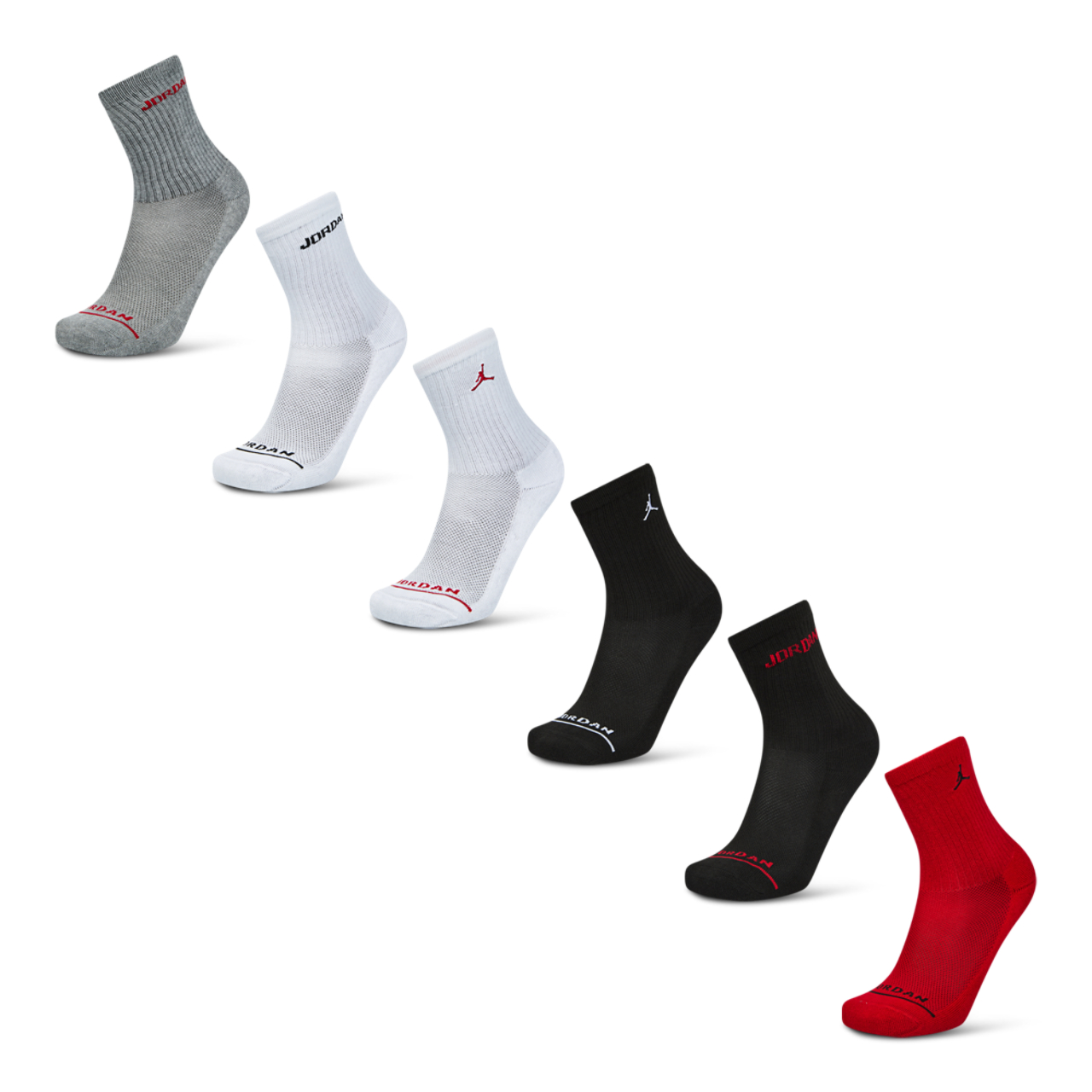 Jordan Kids Crew 6 Pack Image 1 sur 2. Appuyez pour ouvrir la galerie de photos.