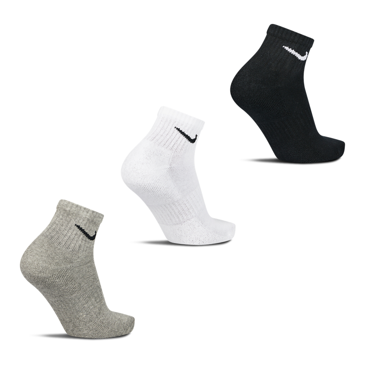 Nike Everyday Cushioned Ankle 3 Pack Image 2 of 3. Tap to open photo gallery.