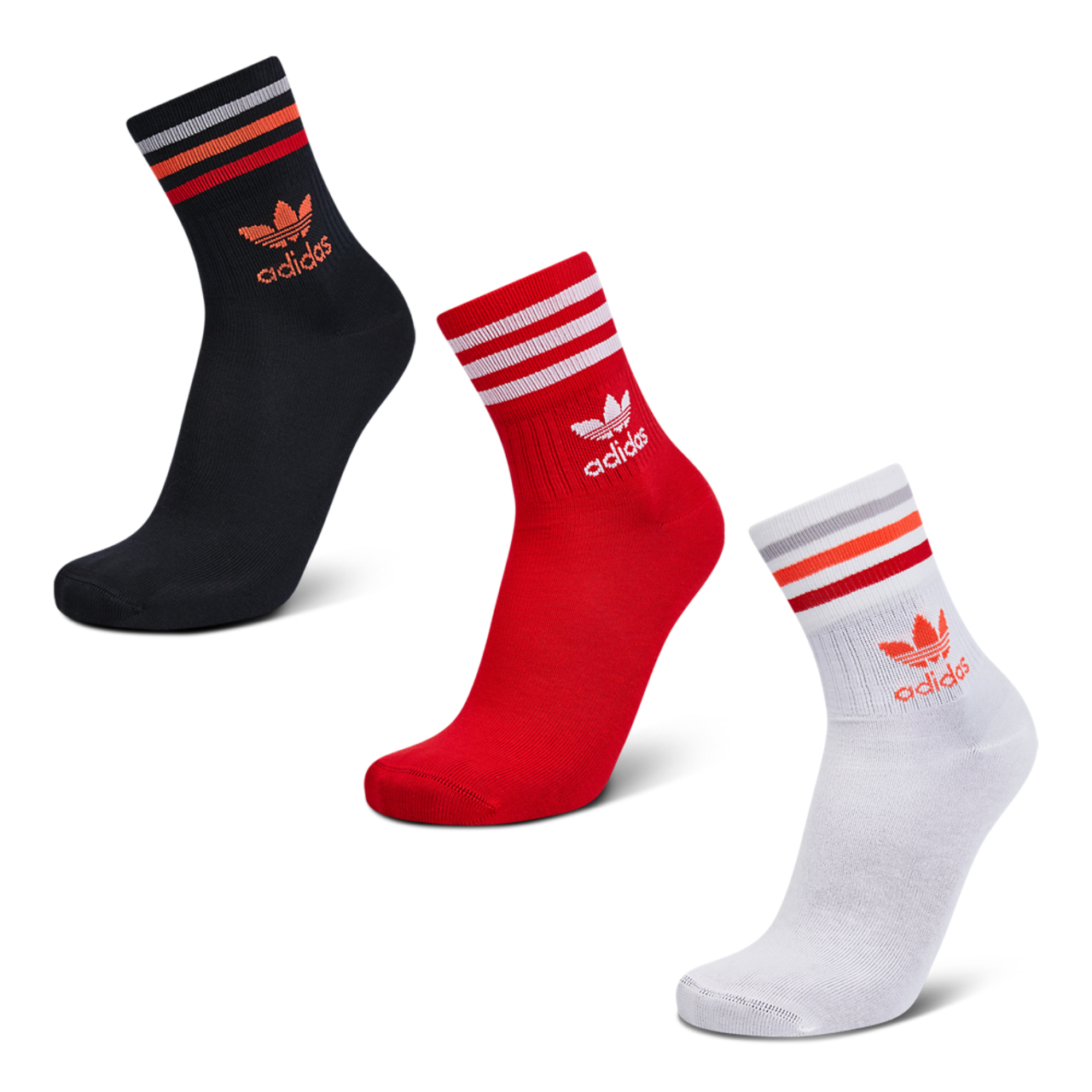 adidas 3 Pack Crew Image 1 of 2. Tap to open photo gallery.
