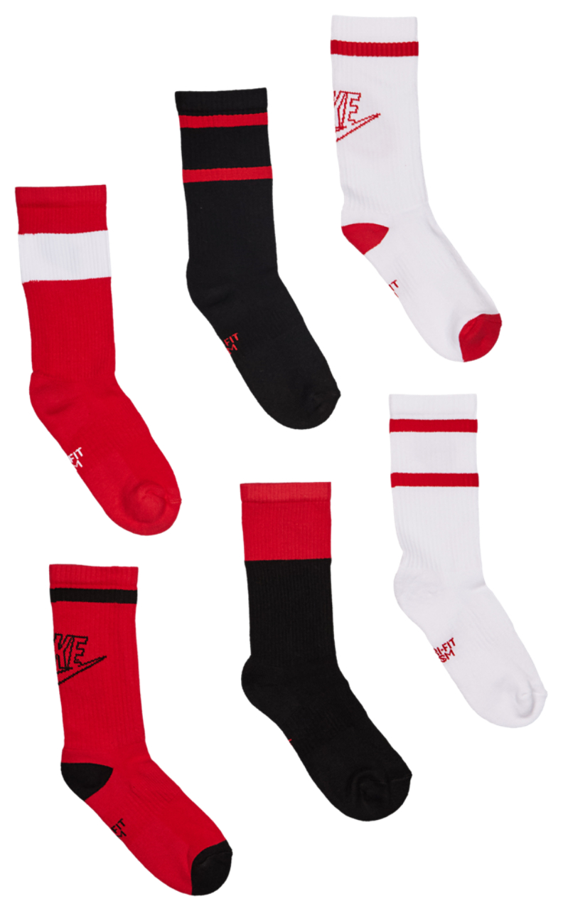 Nike Kids Crew 6 Pack Image 2 sur 2. Appuyez pour ouvrir la galerie de photos.
