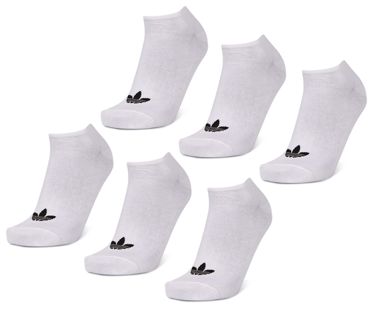adidas Trefoil Liner 6 Pairs Image 1 of 2. Tap to open photo gallery.